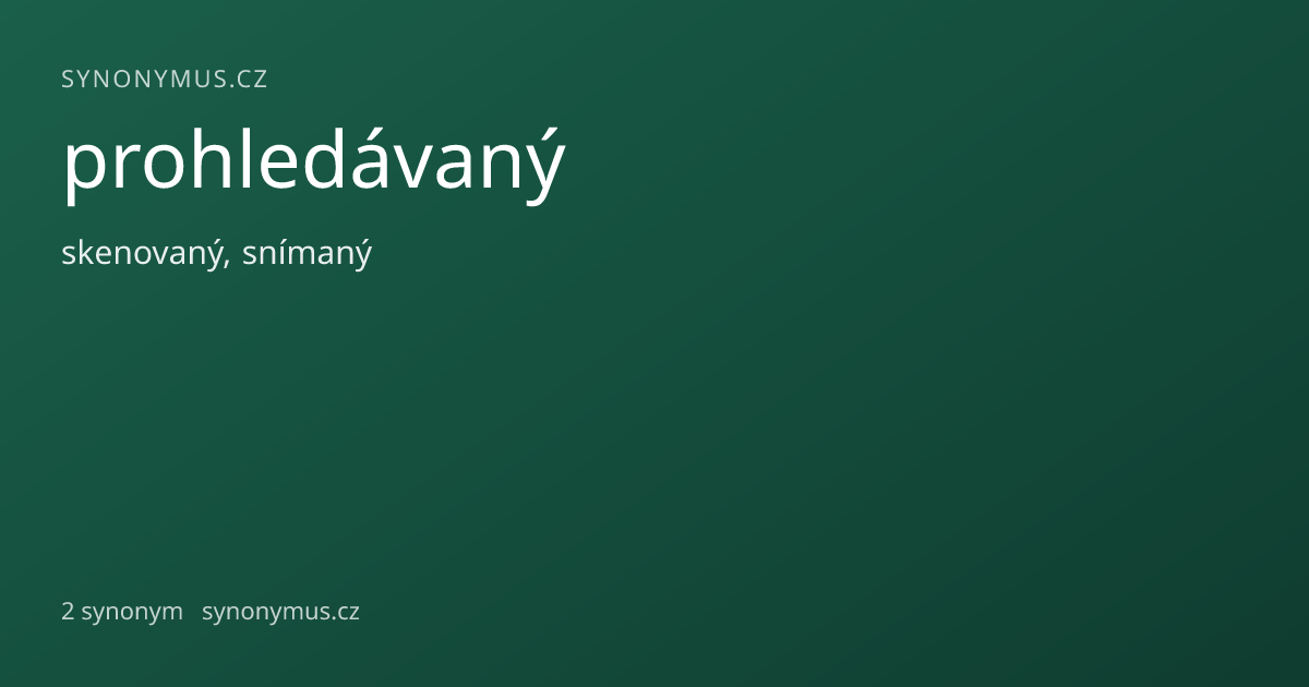 Náhled odkazu: prohledávaný