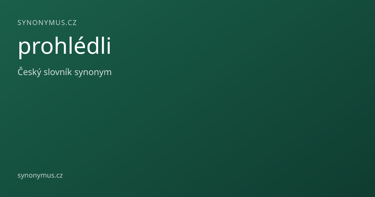 Náhled odkazu: prohlédli