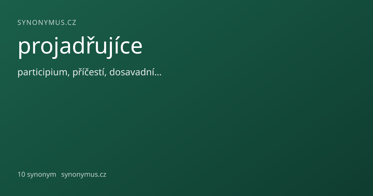 Náhled odkazu: projadřujíce