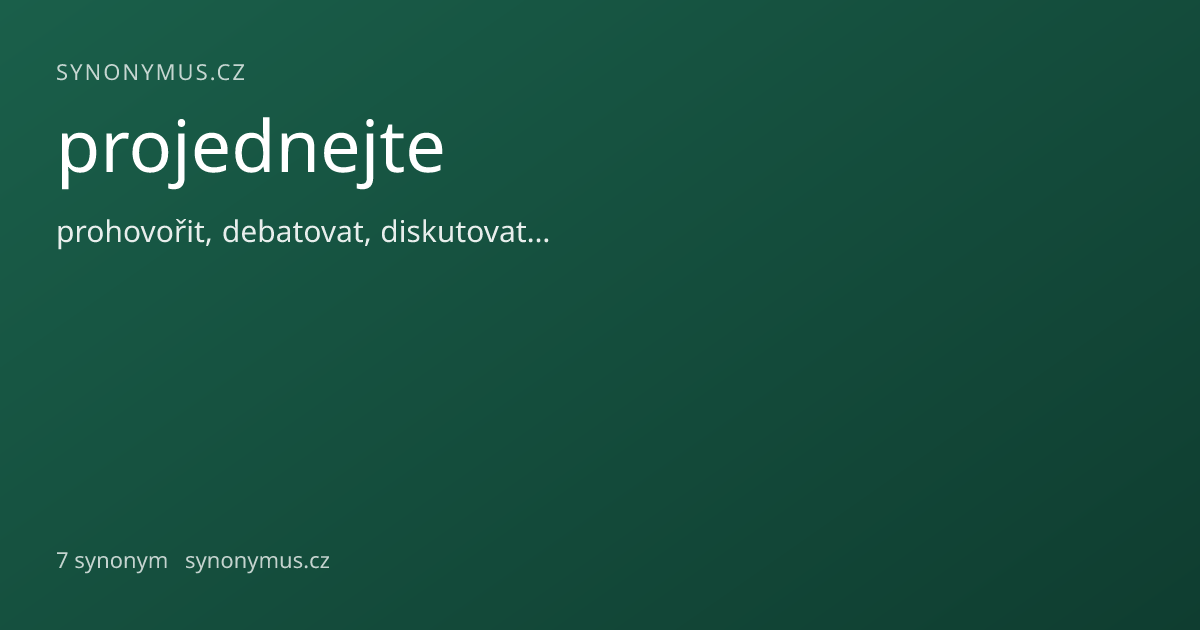 Náhled odkazu: projednejte