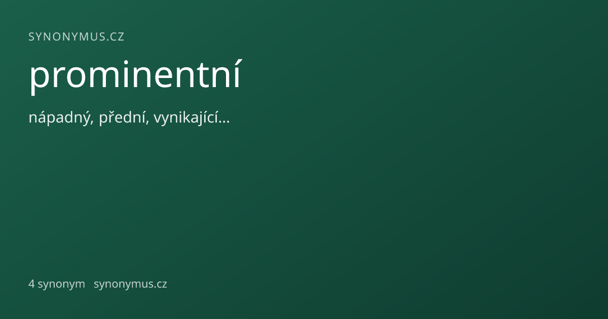 Náhled odkazu: prominentní