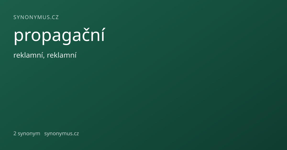 Náhled odkazu: propagační