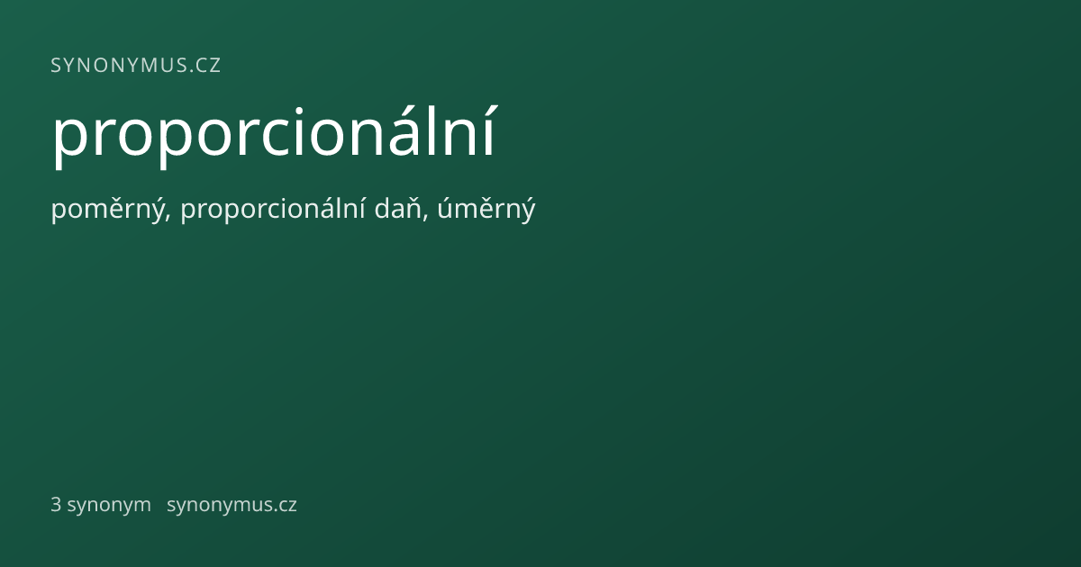 Náhled odkazu: proporcionální