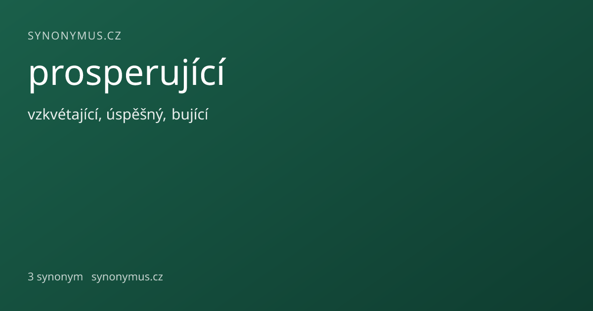 Náhled odkazu: prosperující