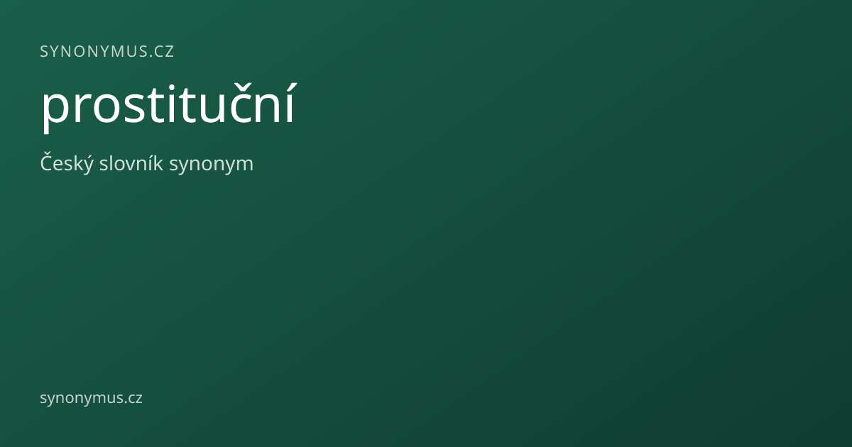 Náhled odkazu: prostituční