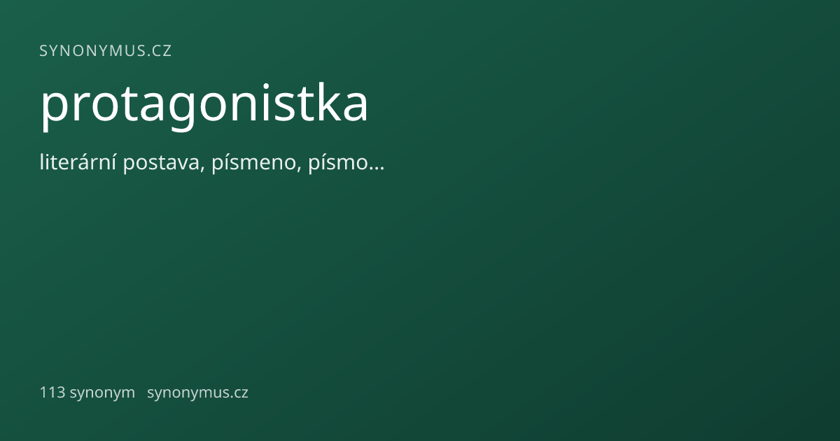 Náhled odkazu: protagonistka