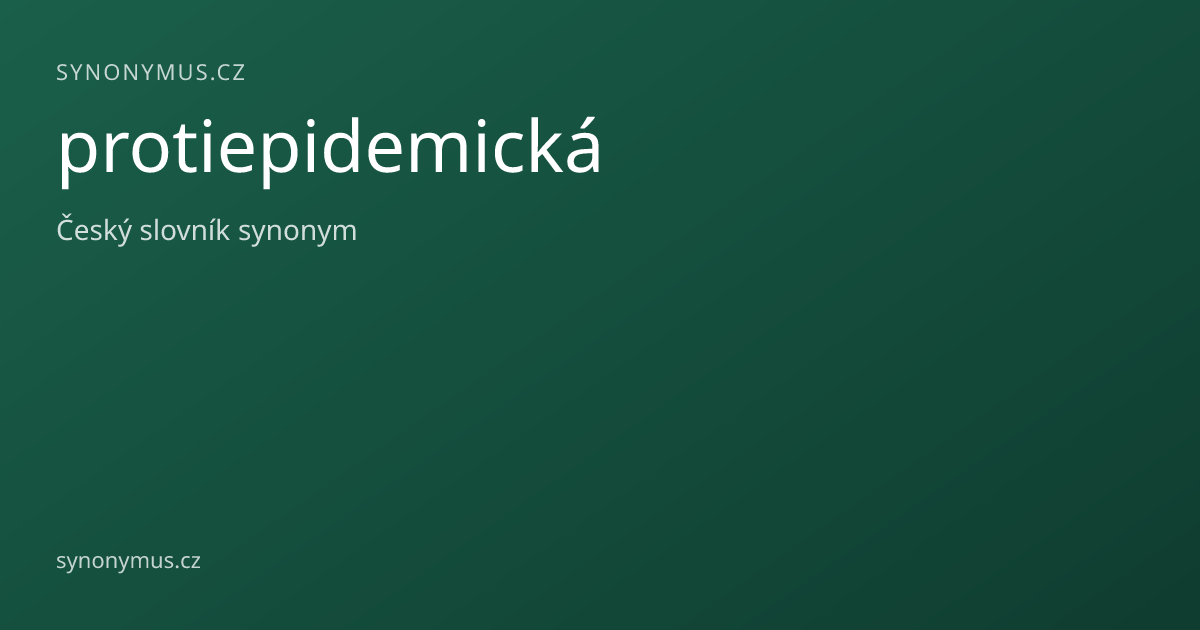 Náhled odkazu: protiepidemická