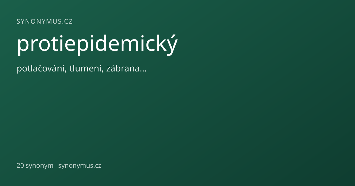 Náhled odkazu: protiepidemický