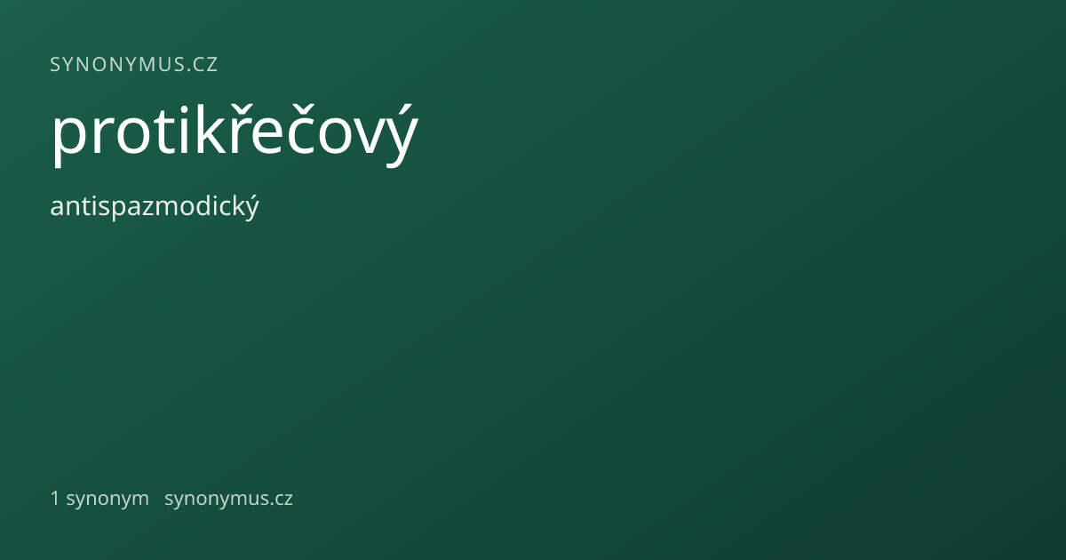 Náhled odkazu: protikřečový