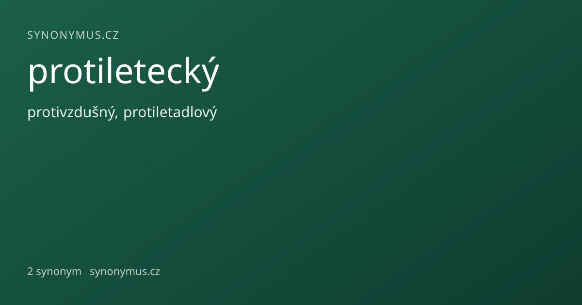 Náhled odkazu: protiletecký