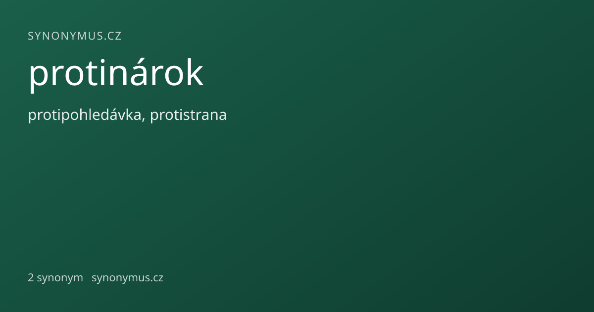 Náhled odkazu: protinárok