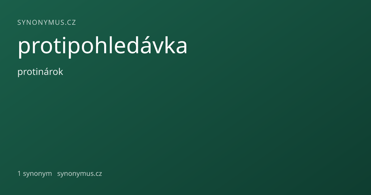 Náhled odkazu: protipohledávka