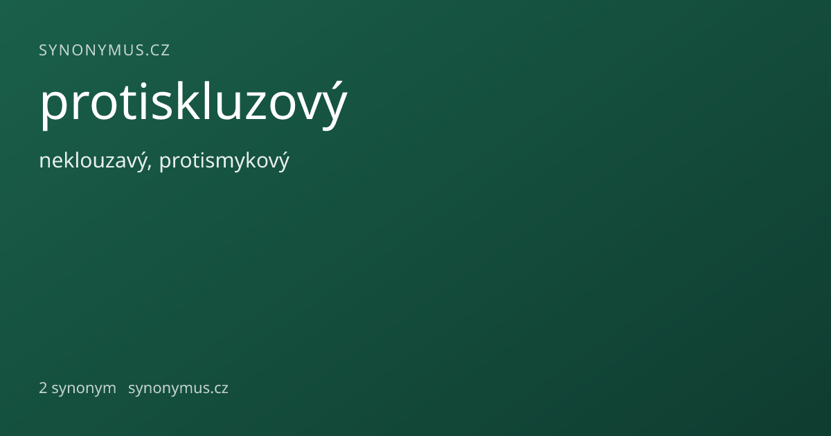 Náhled odkazu: protiskluzový