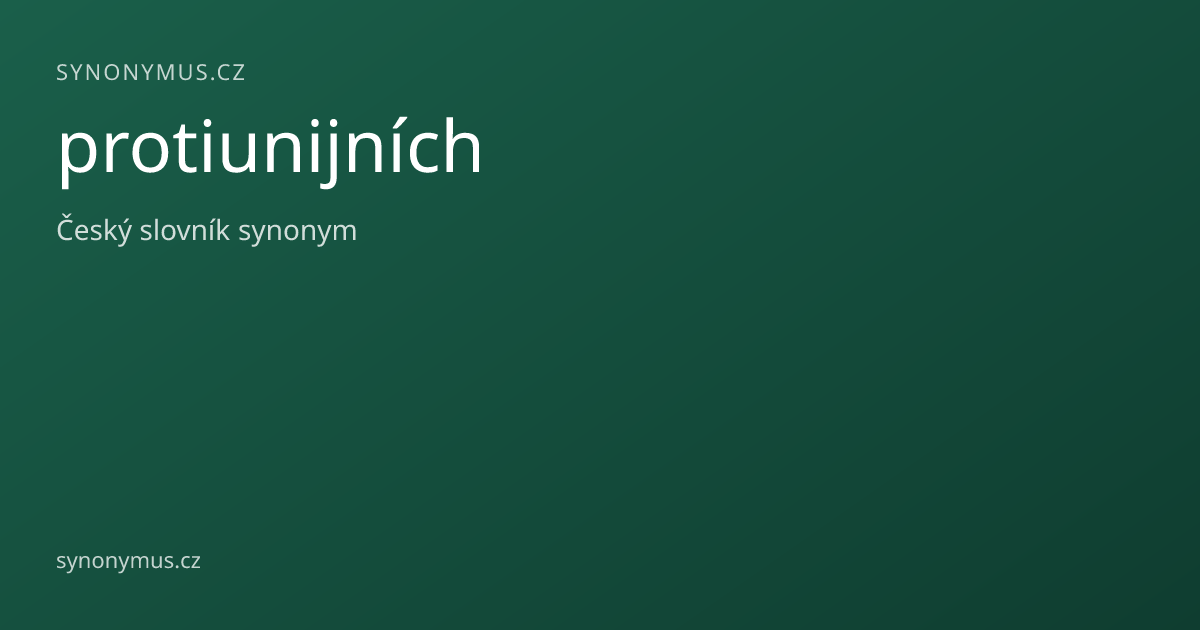 Náhled odkazu: protiunijních