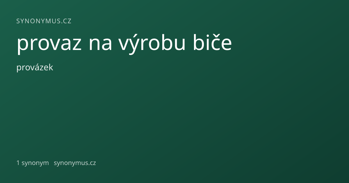 Náhled odkazu: provaz na výrobu biče