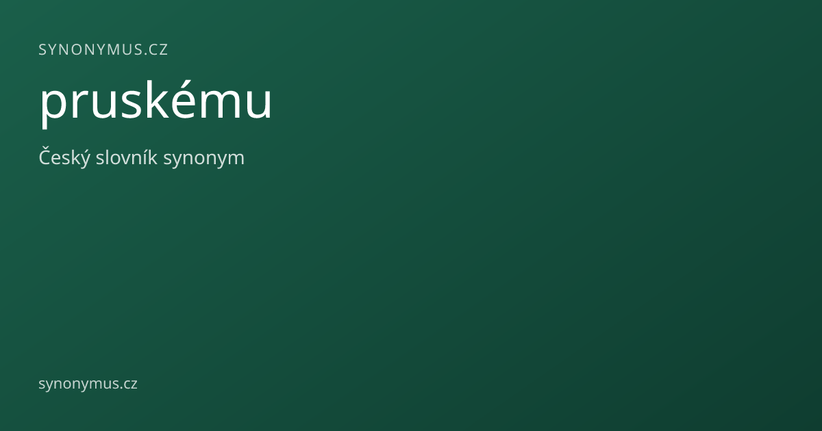 Náhled odkazu: pruskému