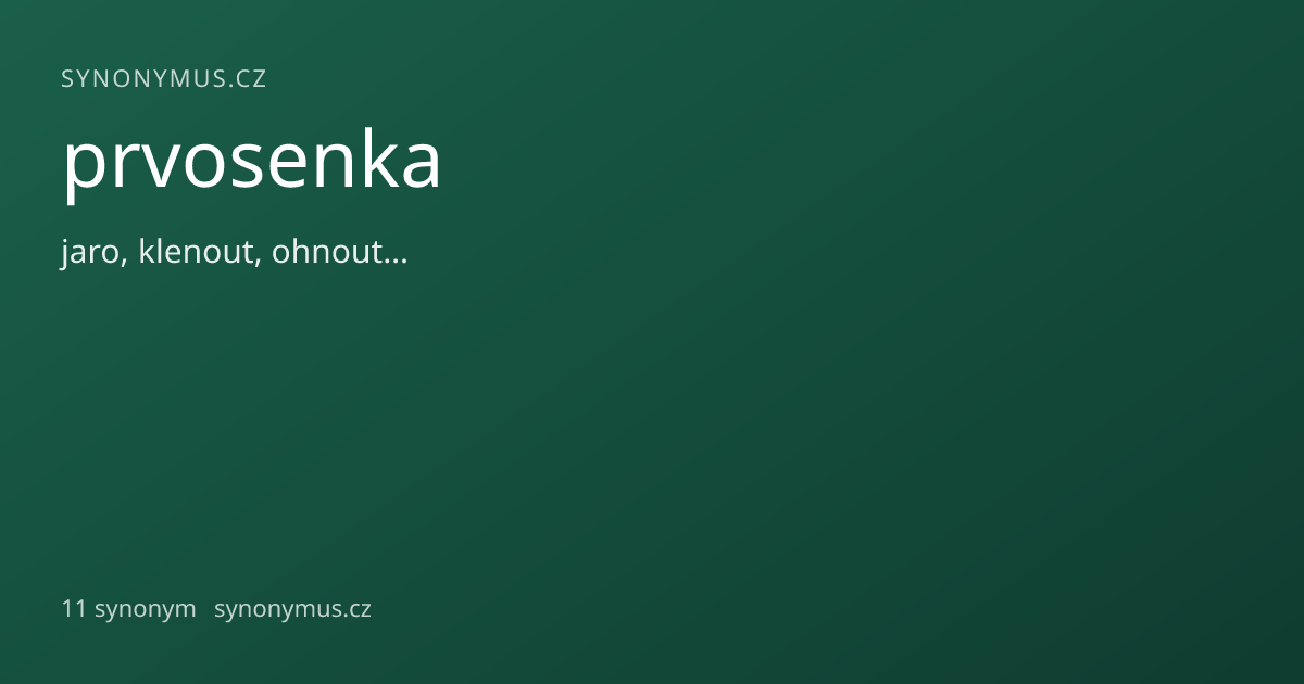 Náhled odkazu: prvosenka
