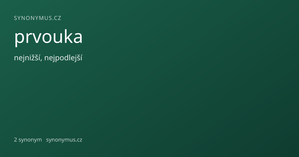 Náhled odkazu: prvouka