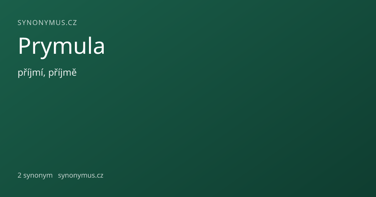 Náhled odkazu: Prymula