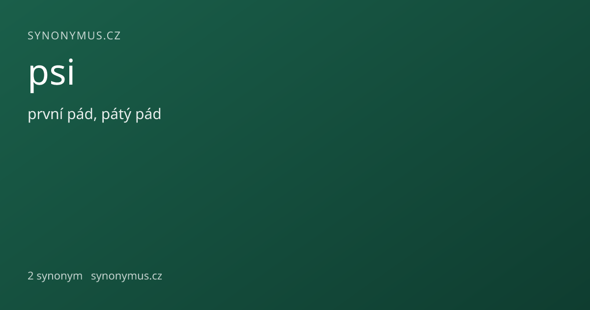 Náhled odkazu: psi