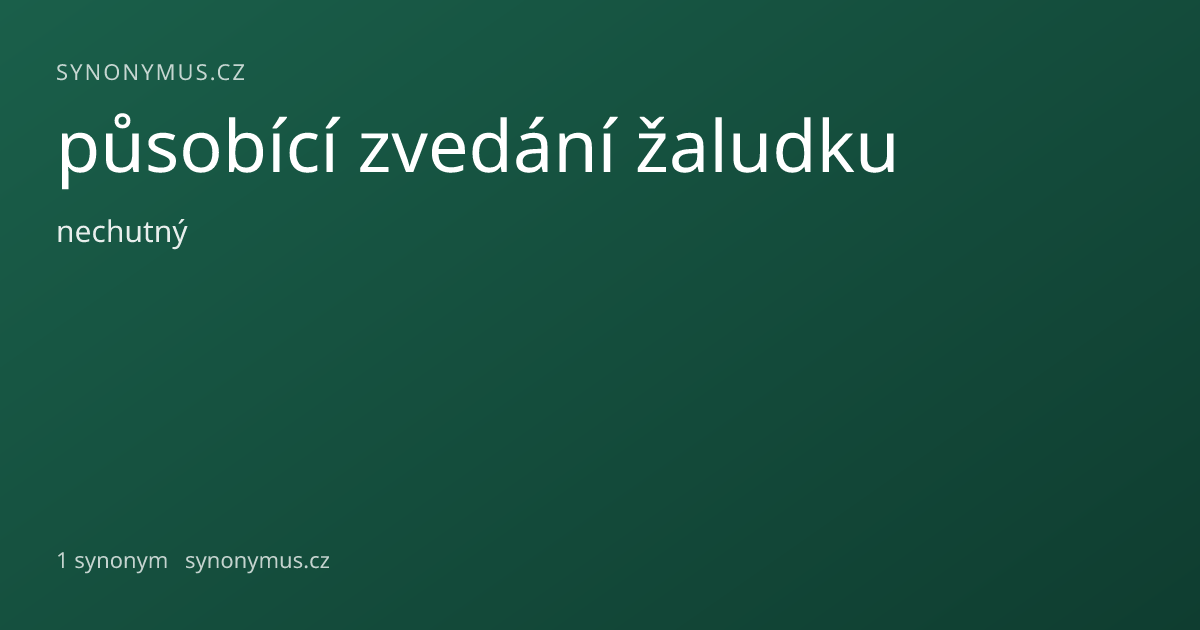 Náhled odkazu: působící zvedání žaludku
