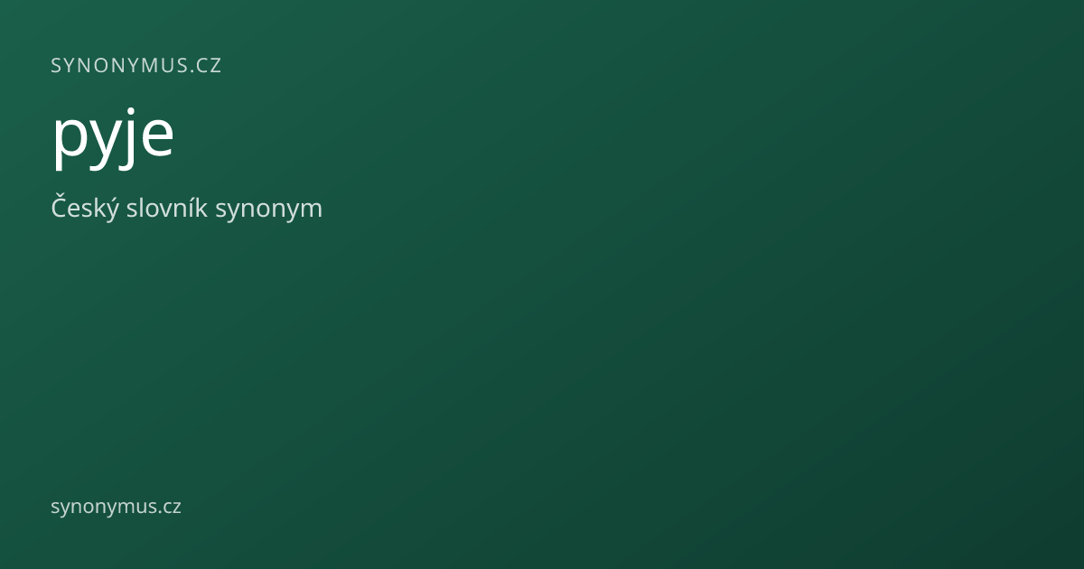 Náhled odkazu: pyje