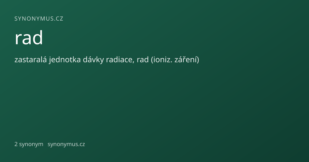 Náhled odkazu: rad