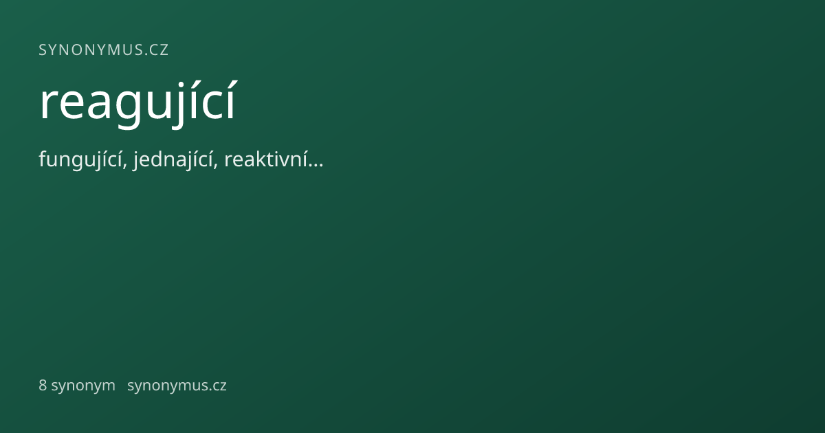 Náhled odkazu: reagující