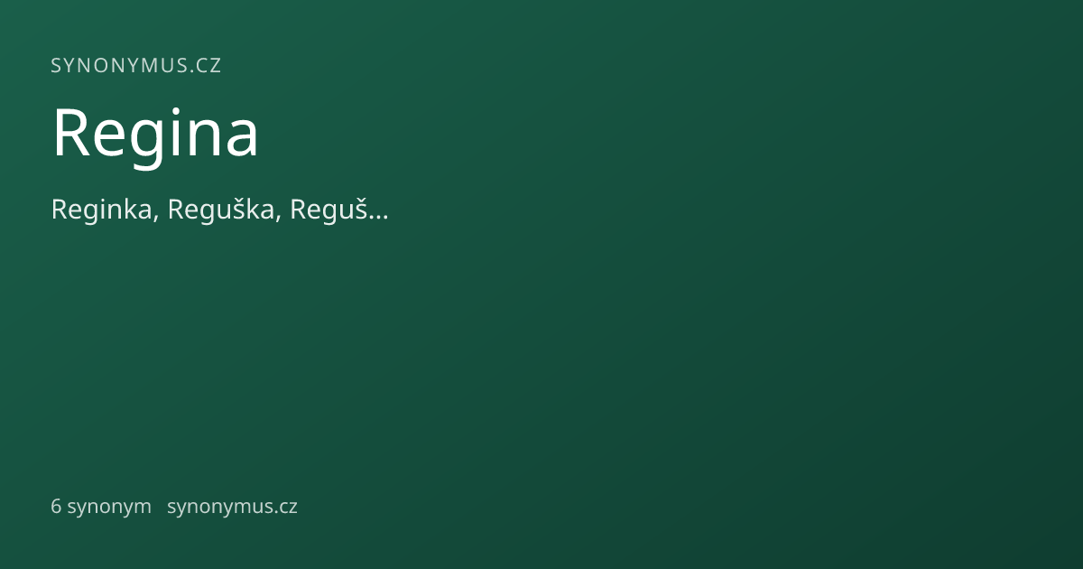Náhled odkazu: Regina