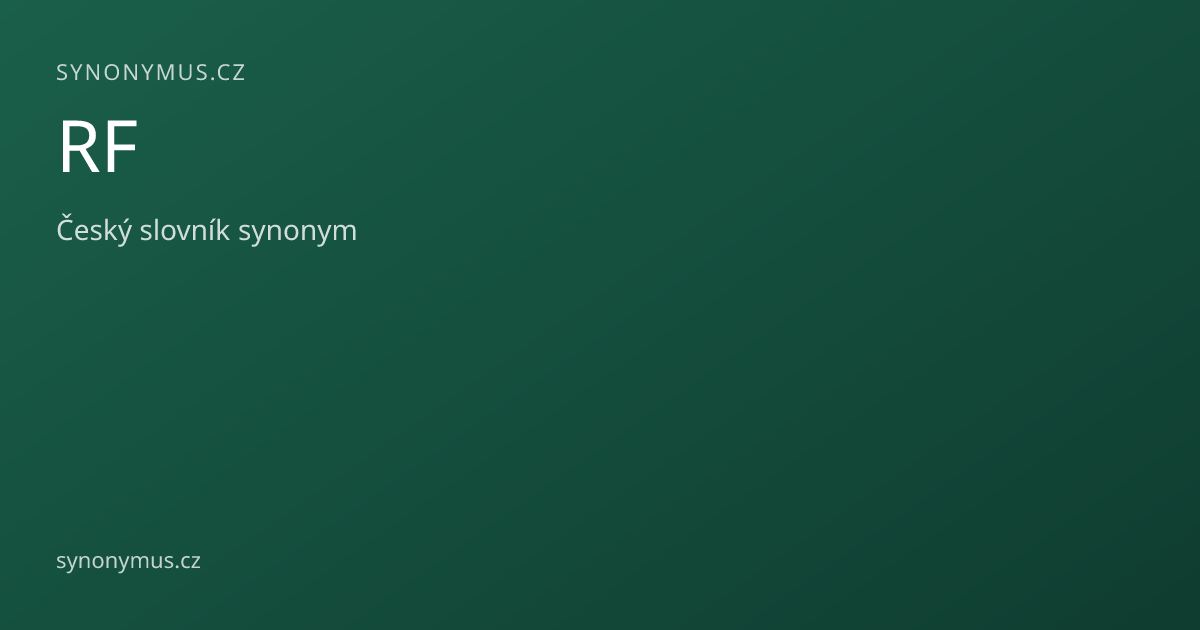 Náhled odkazu: RF