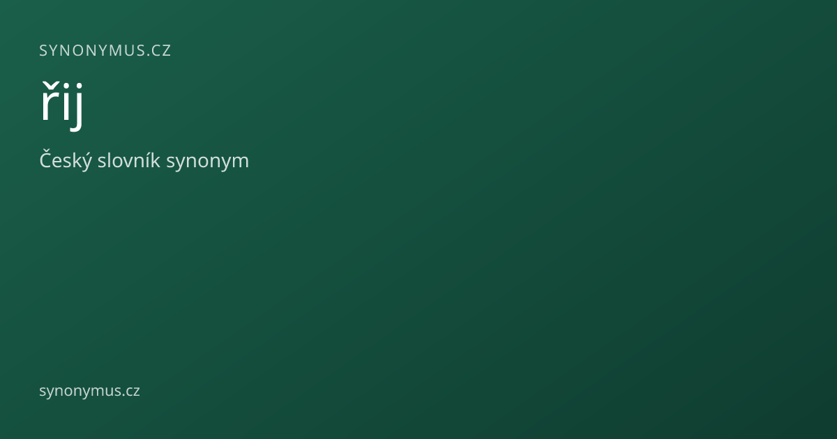 Náhled odkazu: řij