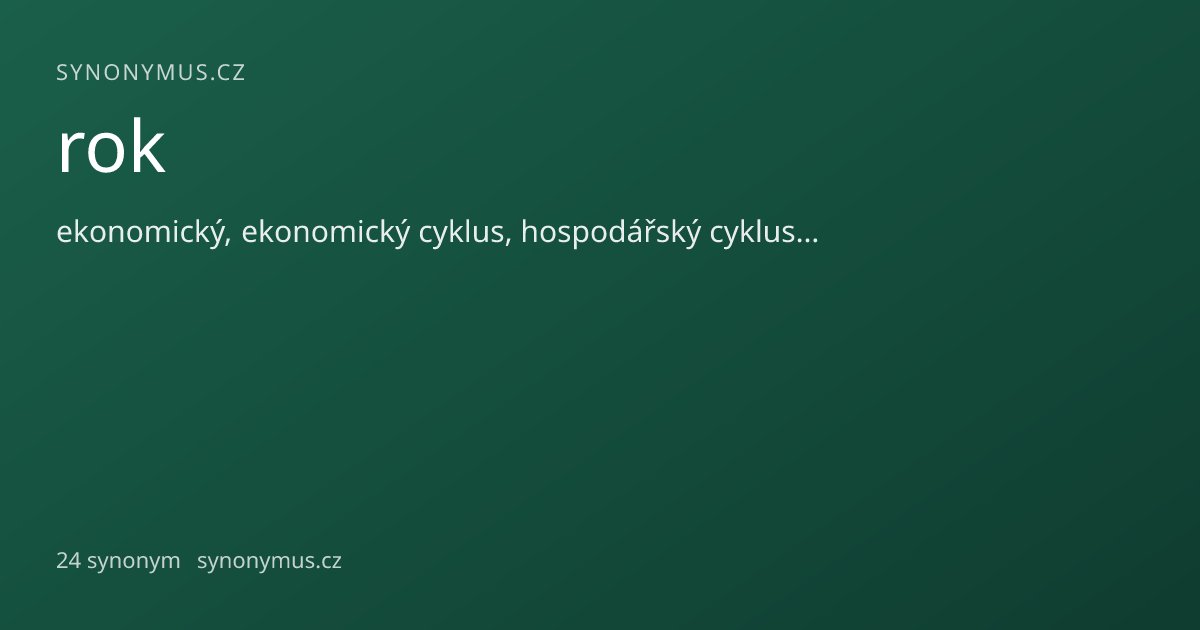Náhled odkazu: rok