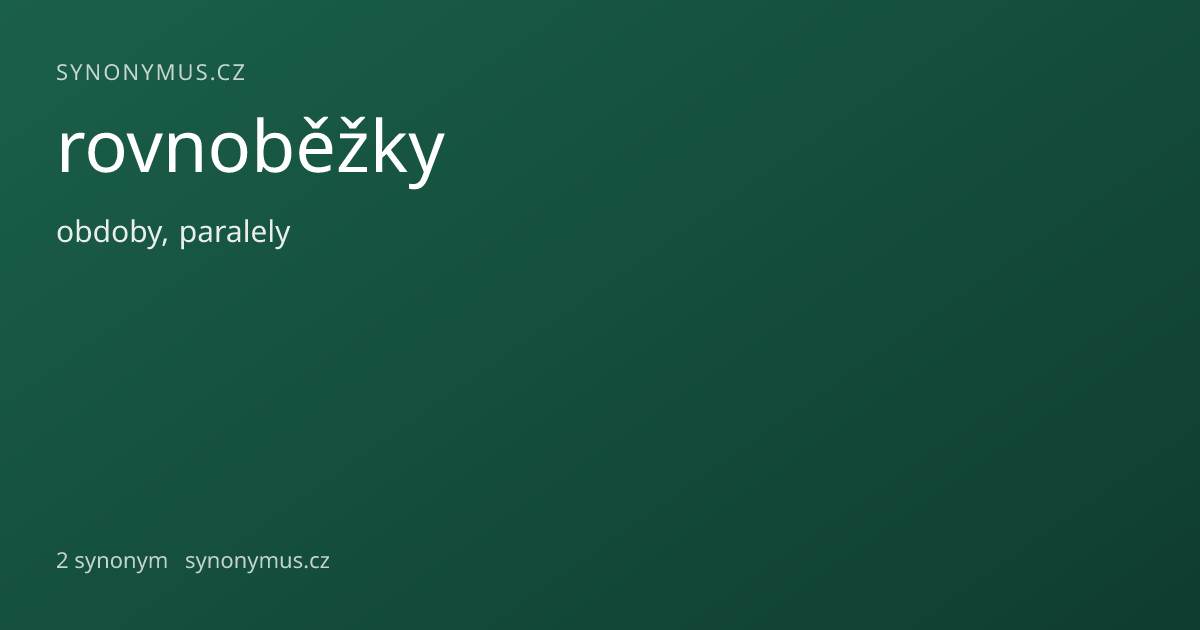 Náhled odkazu: rovnoběžky
