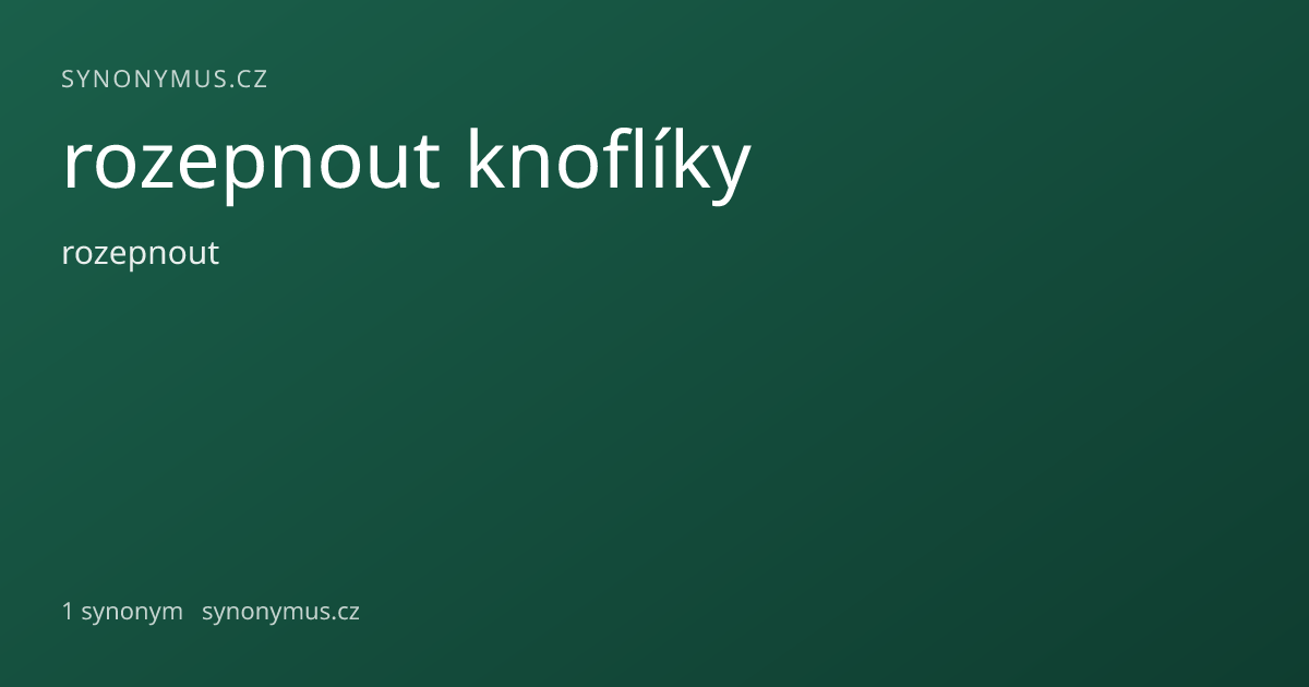 Náhled odkazu: rozepnout knoflíky