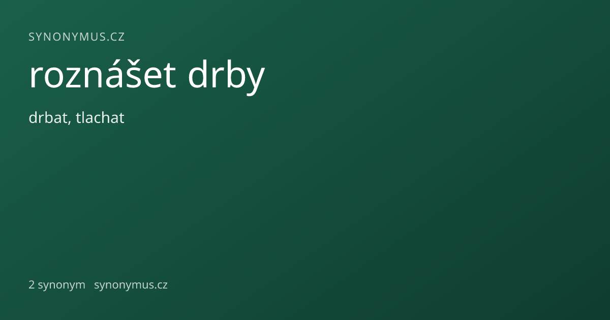 Náhled odkazu: roznášet drby