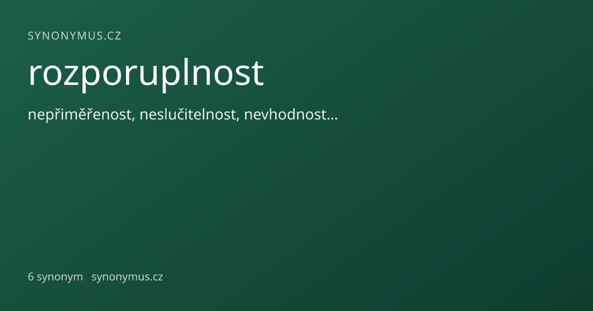 Náhled odkazu: rozporuplnost