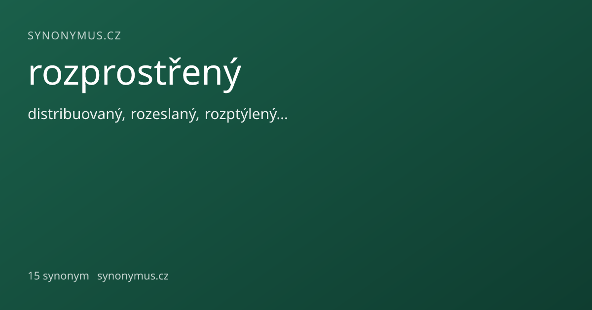 Náhled odkazu: rozprostřený