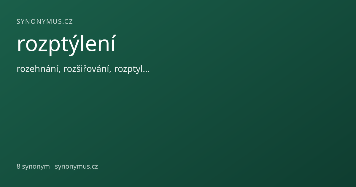 Náhled odkazu: rozptýlení