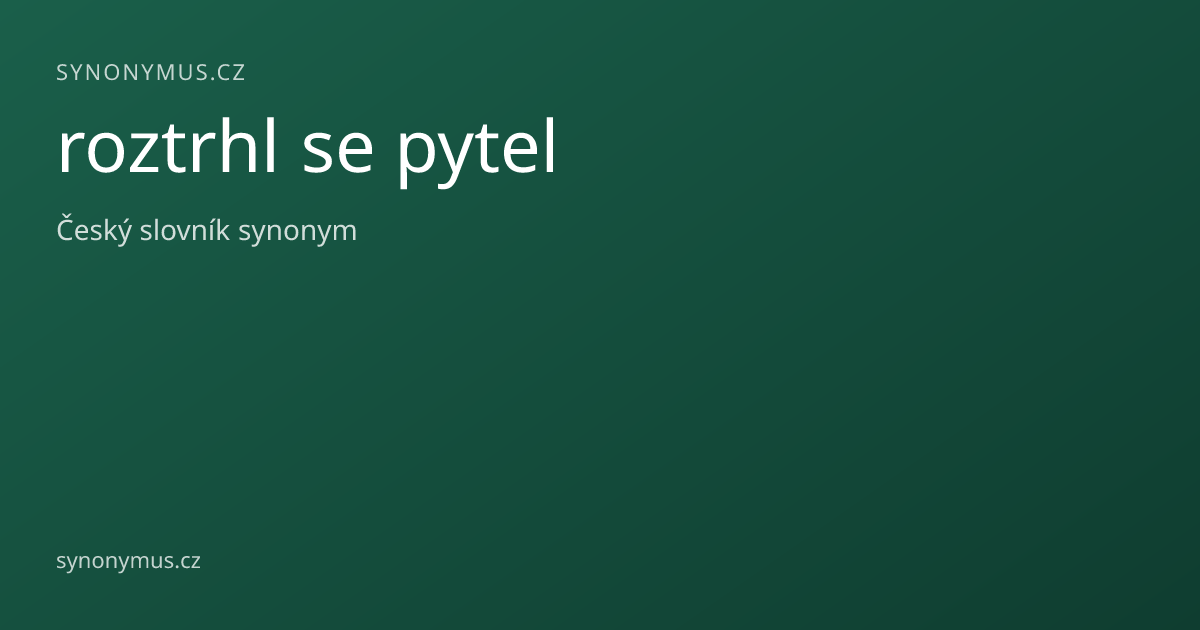 Náhled odkazu: roztrhl se pytel