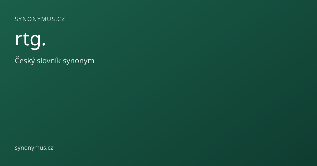 Náhled odkazu: rtg.