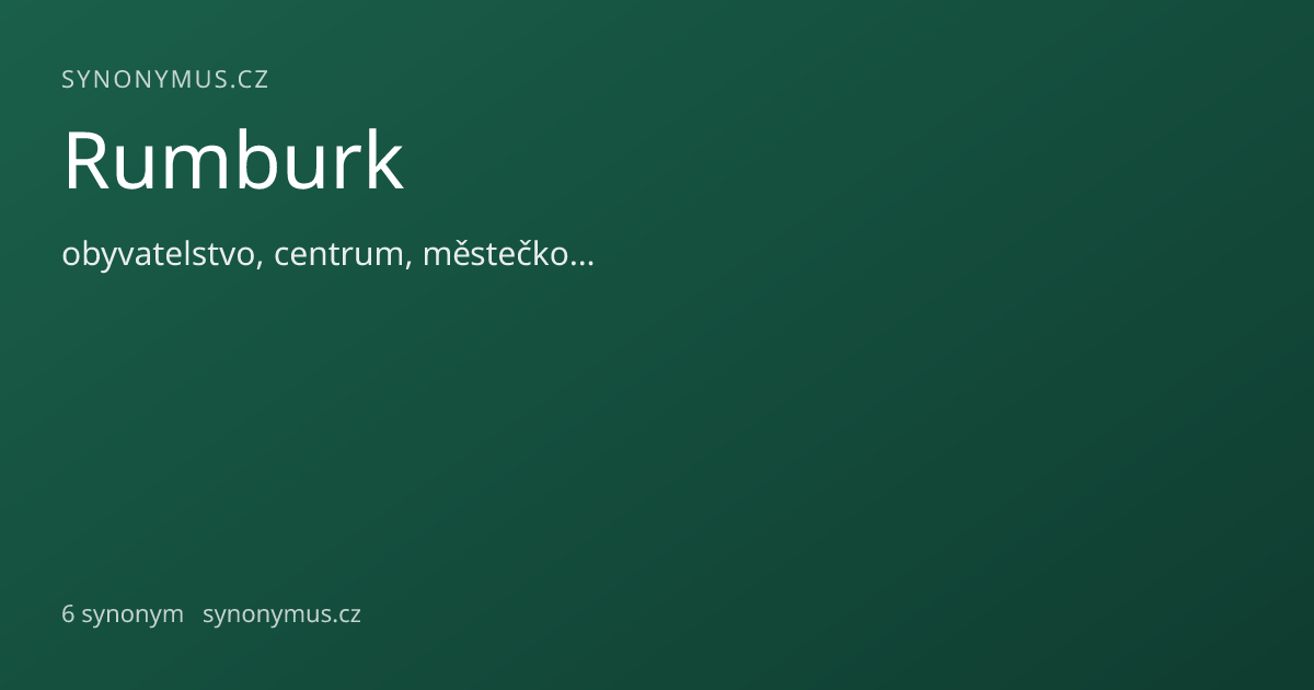 Náhled odkazu: Rumburk