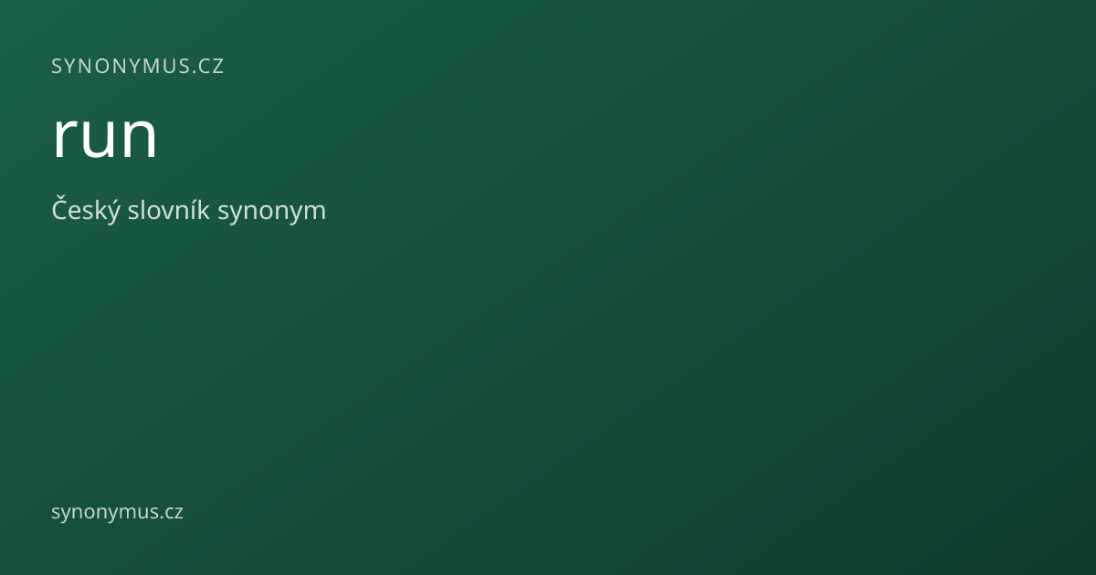 Náhled odkazu: run