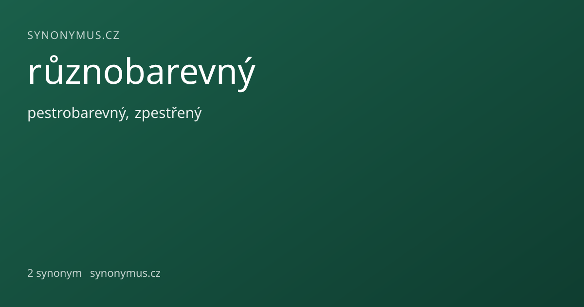 Náhled odkazu: různobarevný