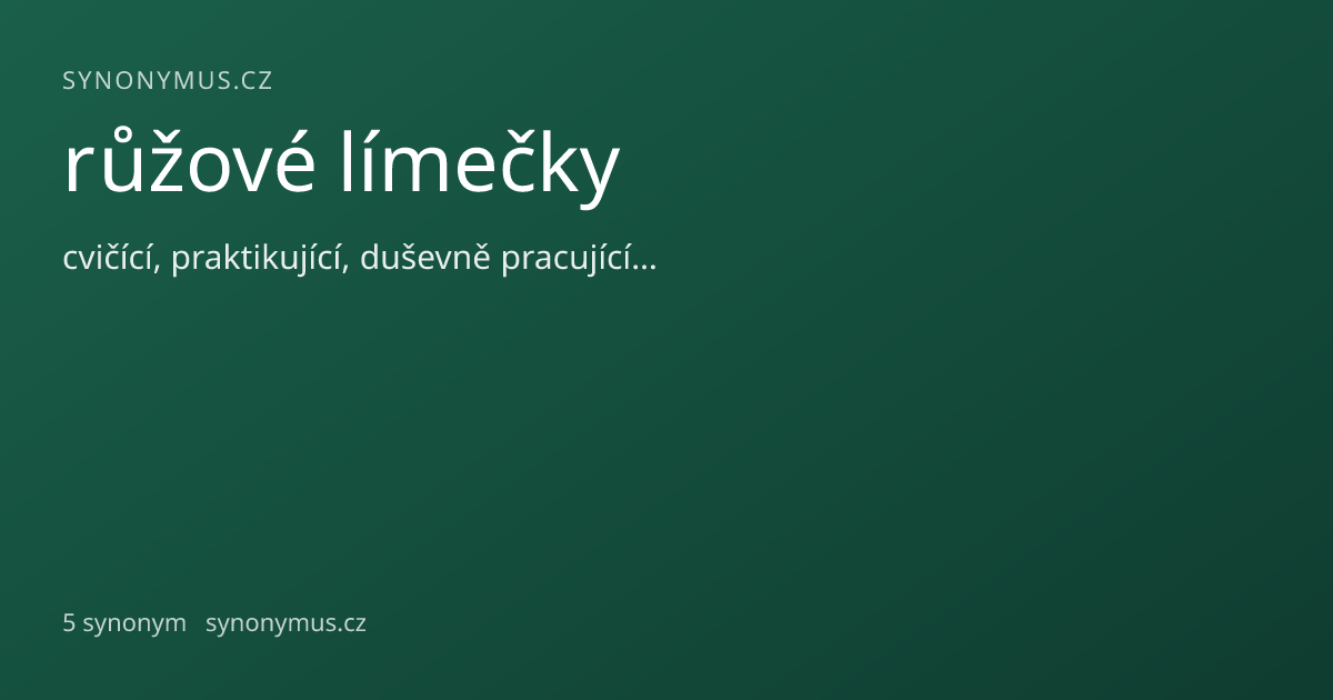 Náhled odkazu: růžové límečky