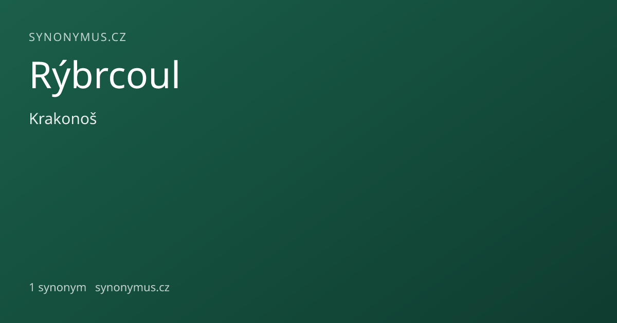 Náhled odkazu: Rýbrcoul
