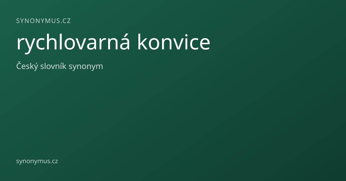 Náhled odkazu: rychlovarná konvice