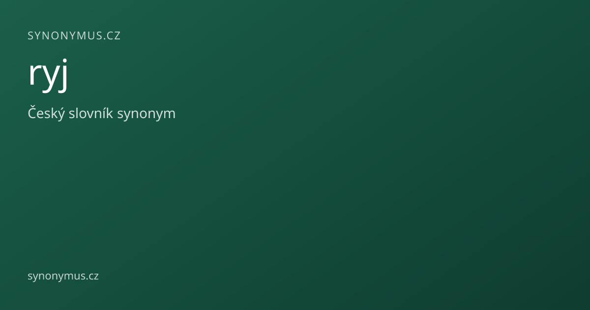 Náhled odkazu: ryj