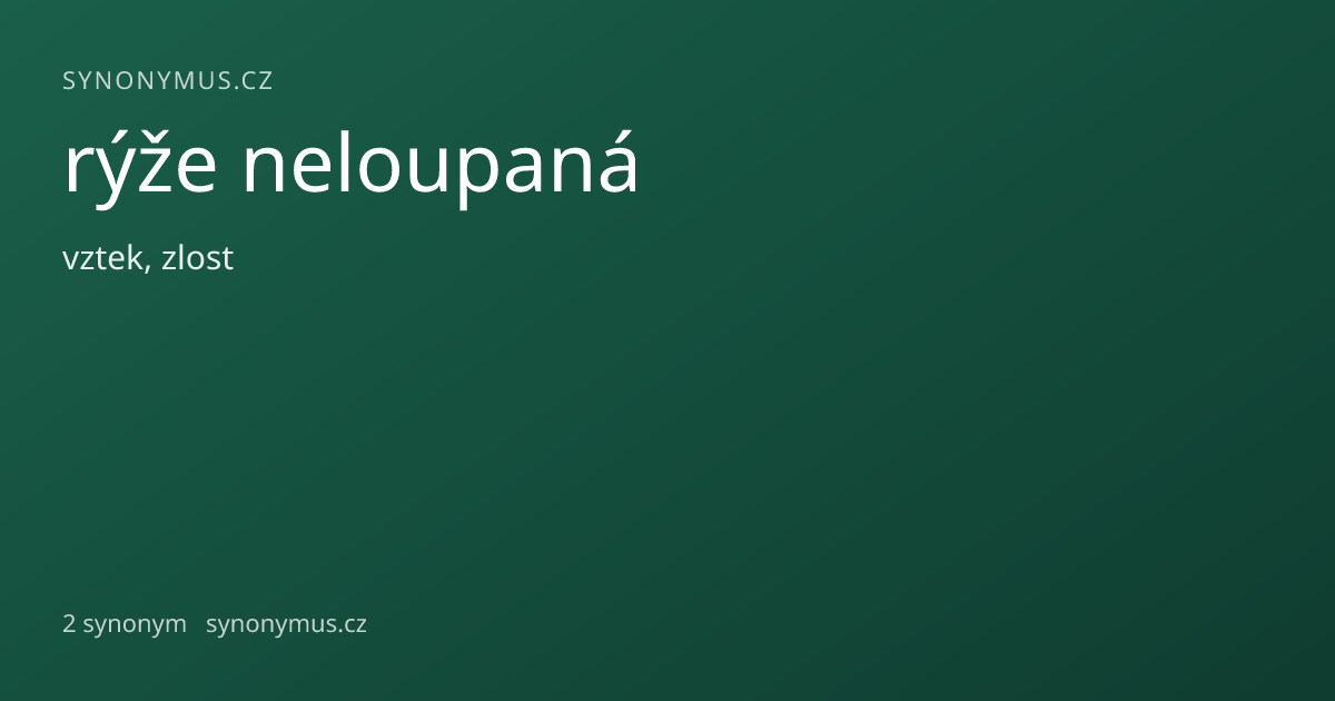Náhled odkazu: rýže neloupaná