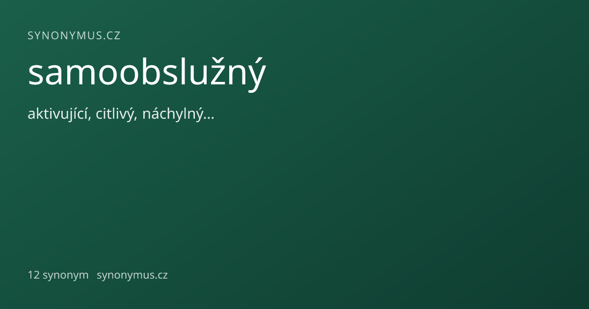 Náhled odkazu: samoobslužný