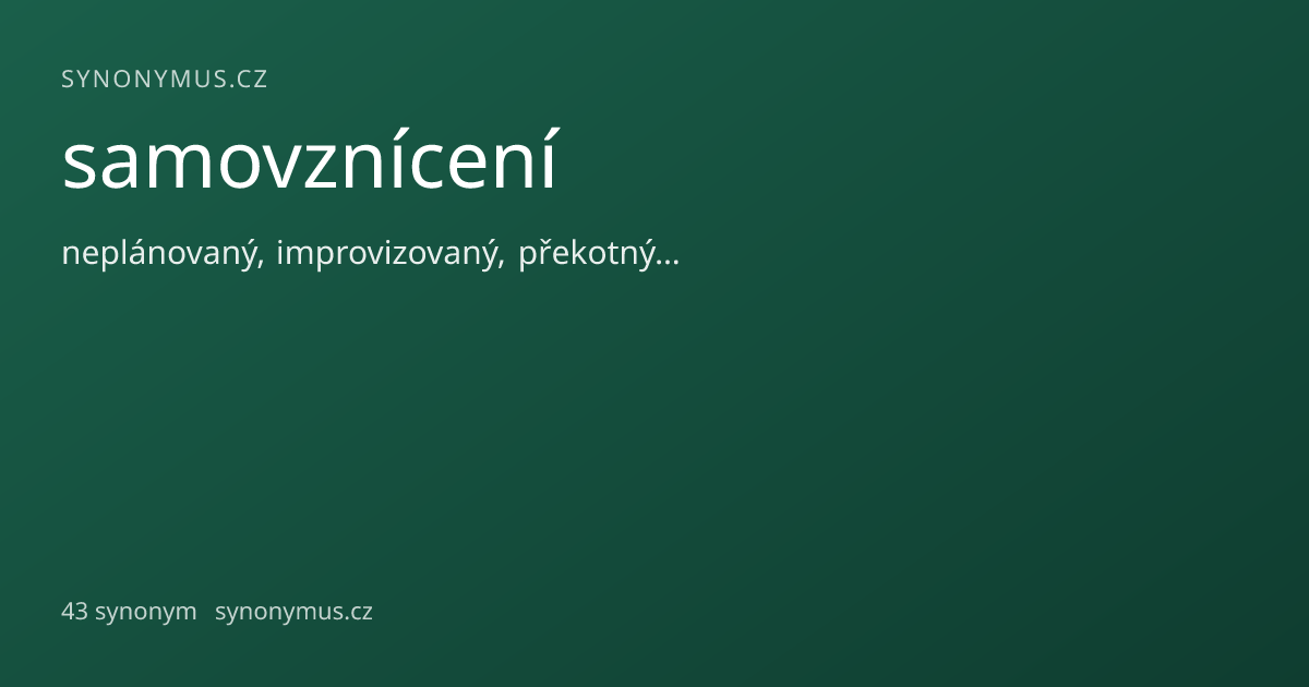 Náhled odkazu: samovznícení